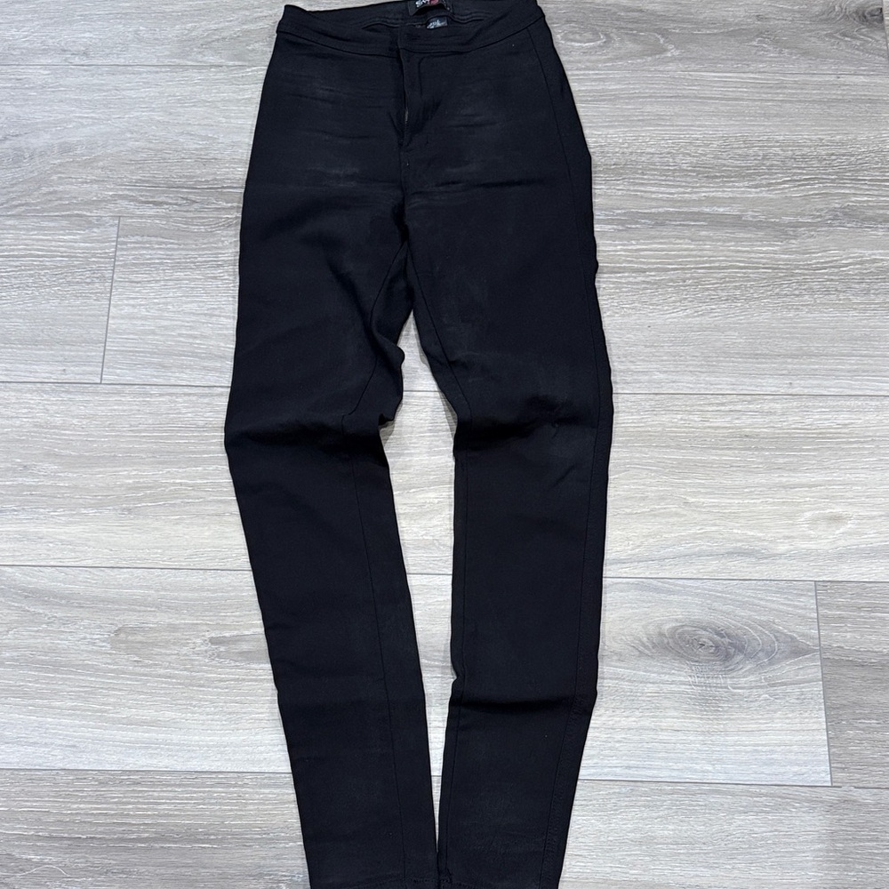 Swank A Posh, Women's Black Jeans, stretch sml